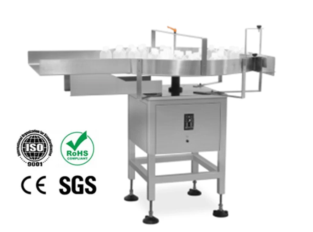 Bottle unscrambling machine