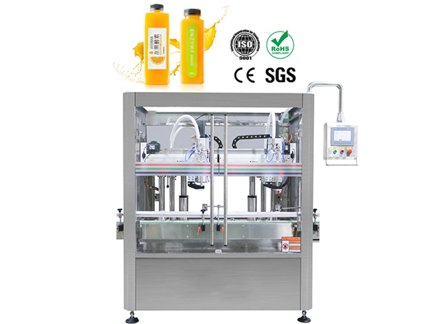 High Speed Automatic Liquid Filling Machine for Water Oil and Juice Packaging