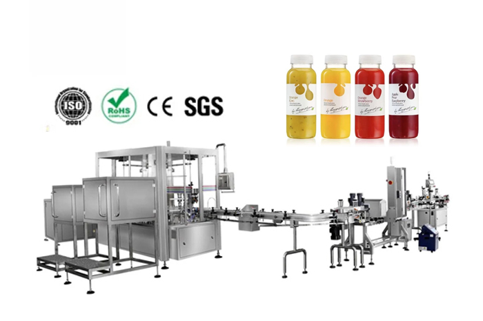 Customized Automatic Bottle Cap Filling Production Line for Labor Cost Reduction