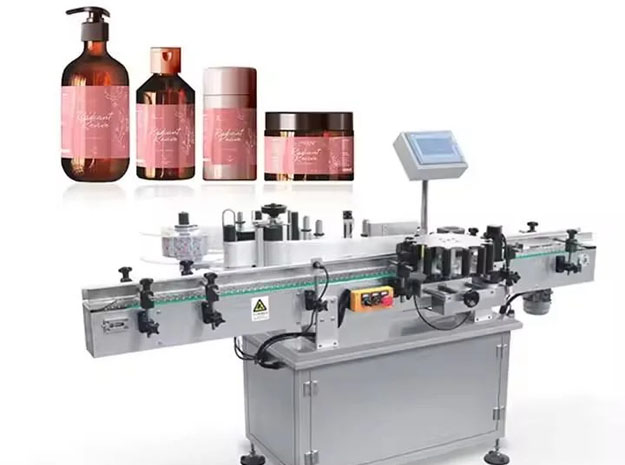 Automatic double labeling machine