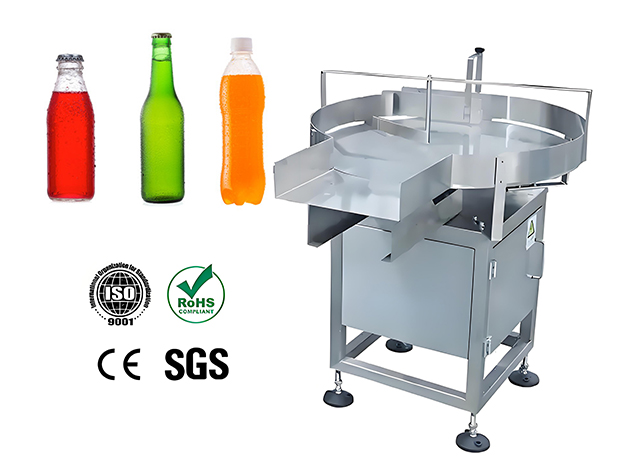 Fully automatic bottle unscrambler